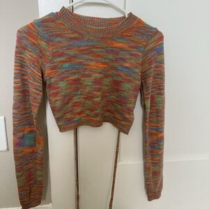 Edikted Medina Open Back Sweater